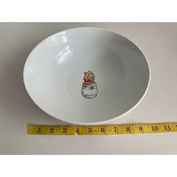 Disney Winnie the Pooh & Friends Daisy Chain  9” Ceramic Serving Bowl Spring NEW - Picture 8 of 10